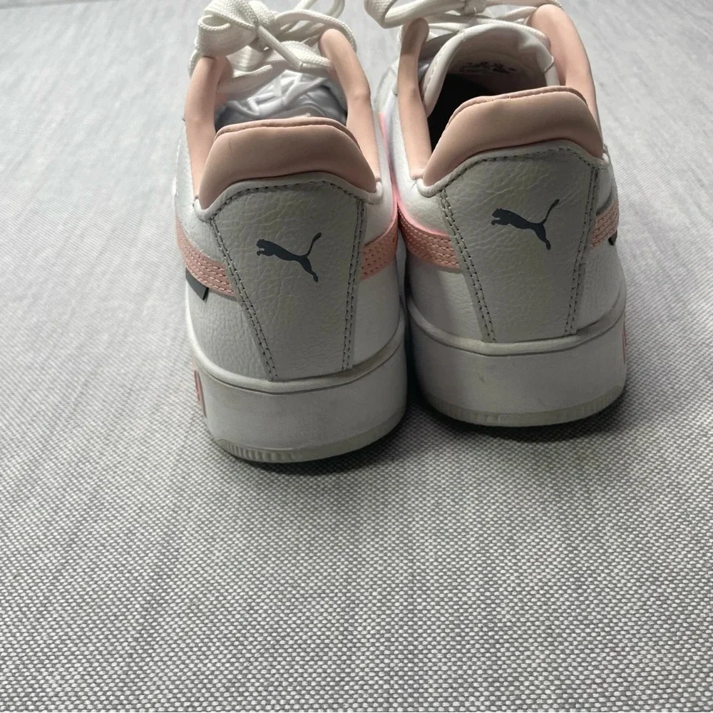Fila Carina Street Pink and White Platform Sneakers